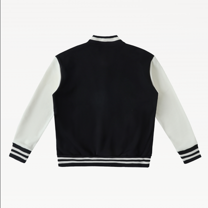 Fleeced Varsity Jacket