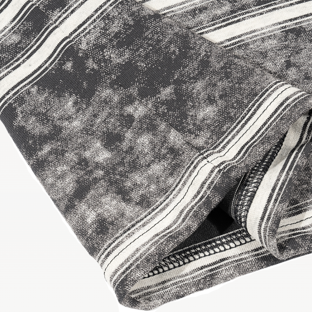 Washed Stripe Boxy T-Shirt