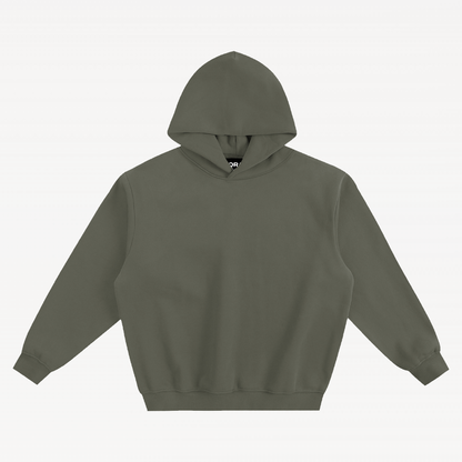 Fleeced Signature Back Hoodie