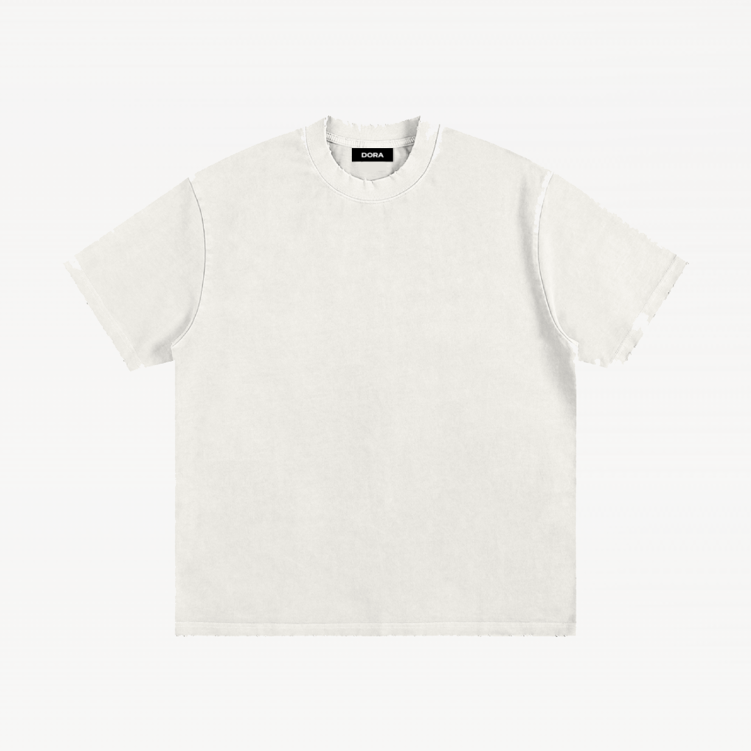 Frayed Signature Back T-Shirt