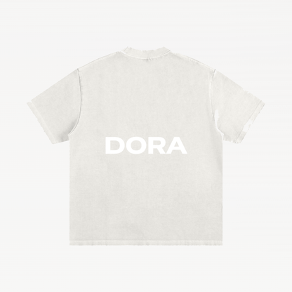 Frayed Signature Back T-Shirt