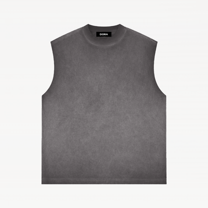 Reverse Washed Signature Back Tank Top