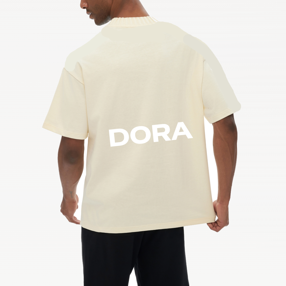 Knitted Signature Back T-Shirt