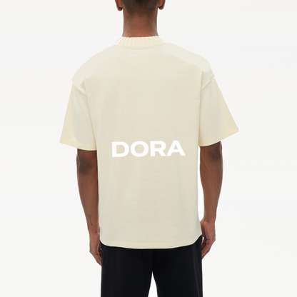 Knitted Signature Back T-Shirt