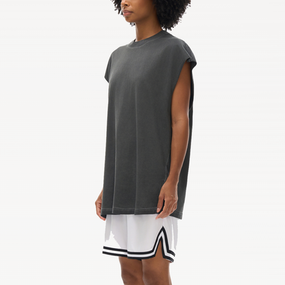 Reverse Washed Signature Back Tank Top