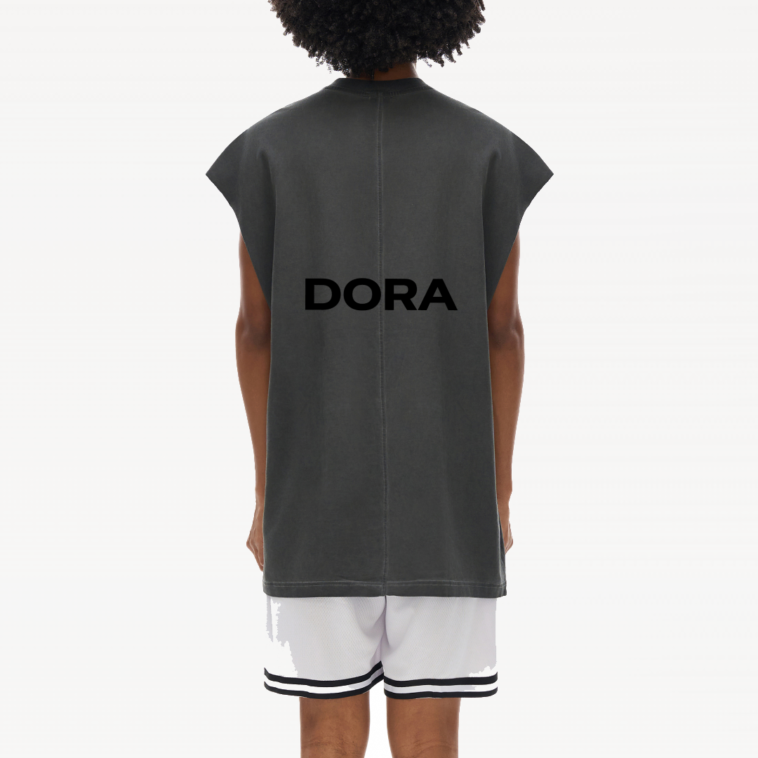 Reverse Washed Signature Back Tank Top