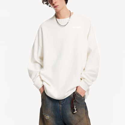 Knitted Signature Oversize Sweatshirt