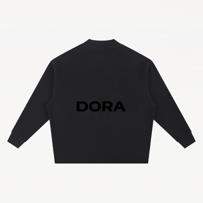 Knitted DR Signature Back Oversize Sweatshirt