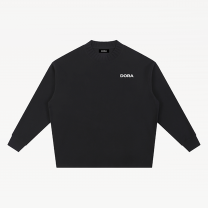 Knitted Signature Oversize Sweatshirt