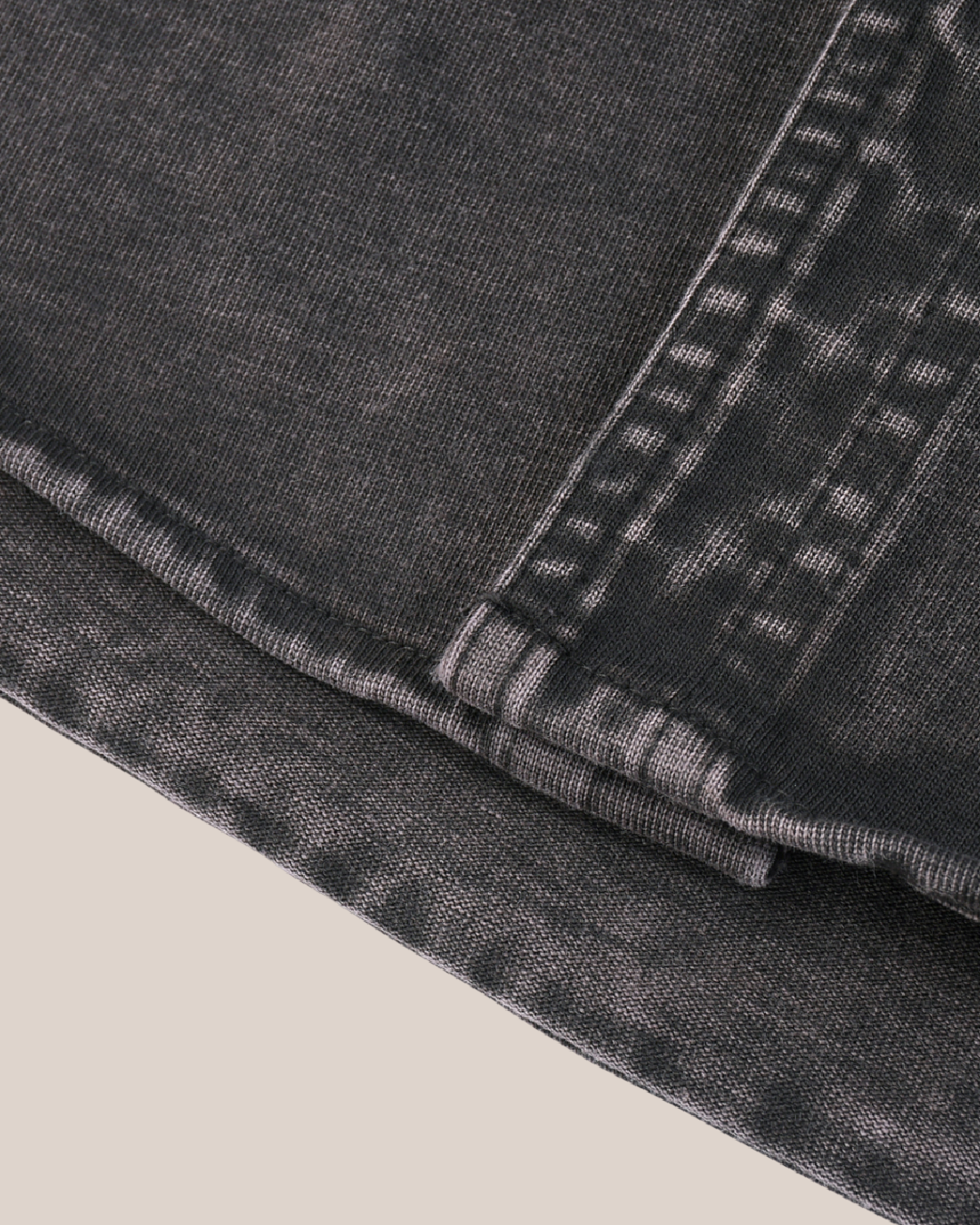 DENIM SIGNATURE BACK VINTAGE JACKET