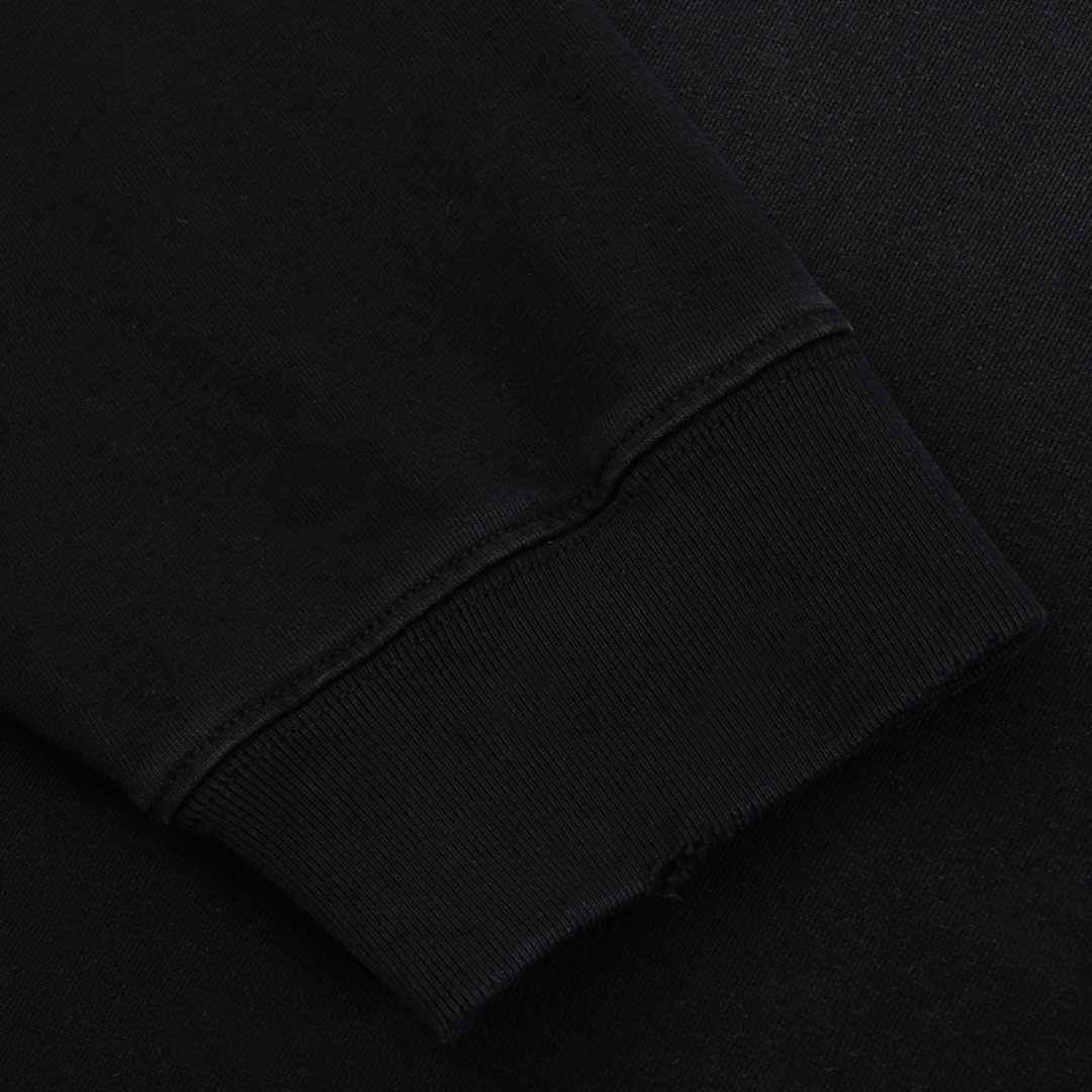 Raw Edge Cotton Sweatshirt